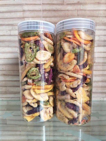 TRÁI CÂY SẤY 75K NỬA KG TPHCM