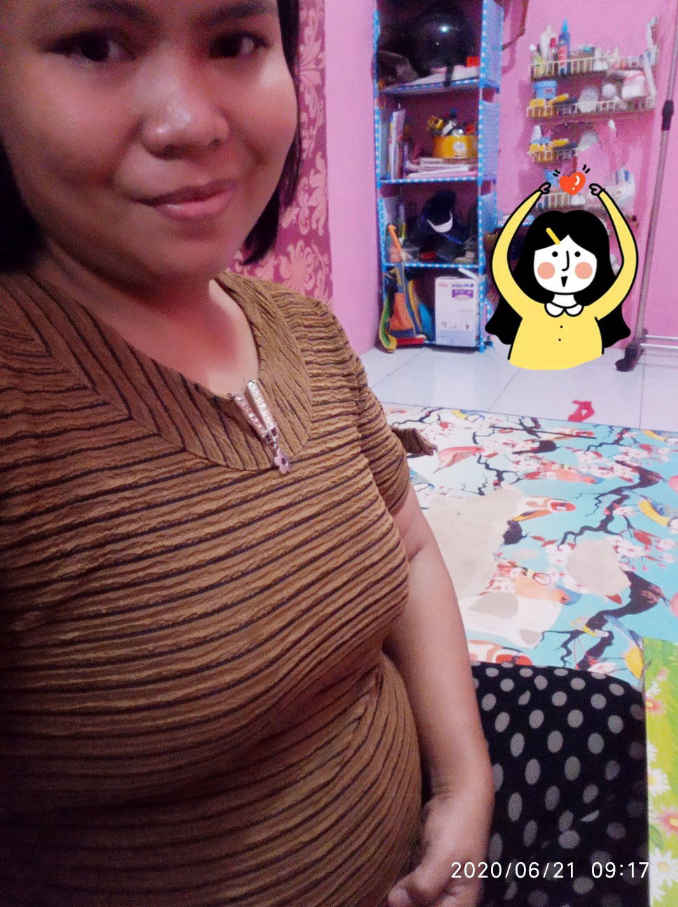 alhmdulilah sudah 17w