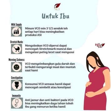 VCO suplemen alami ibu hami