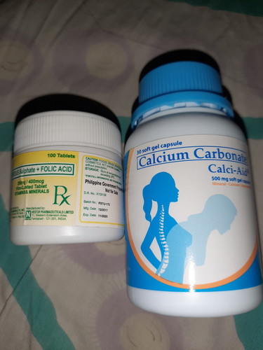 Kelan nagStop sa pagTake ng Ferrous Sulphate & Calcium.