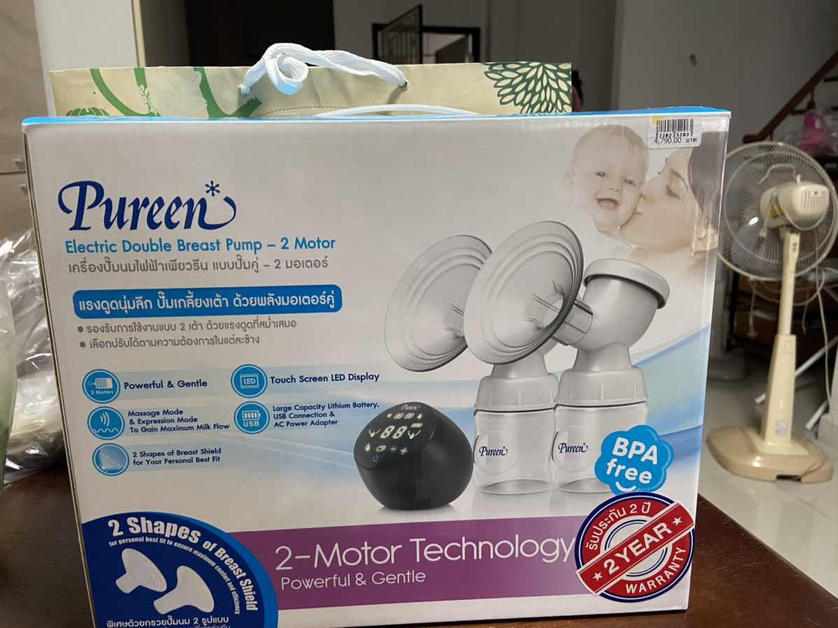 แม่ๆท่านไหนใช้ เครื่องปั้มนมยี่ห้องนี้บ้างค่ะ