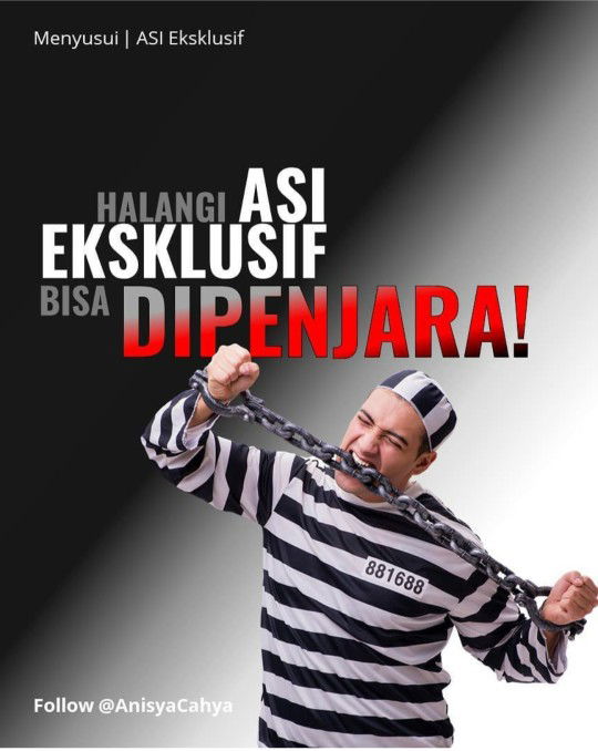 Halangi ASI Eksklusif Bisa di PENJARA !!!