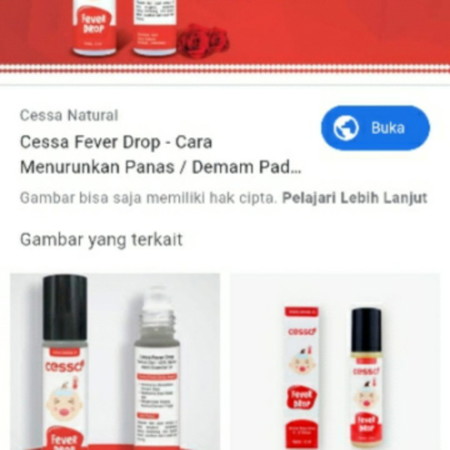cessa fever drop