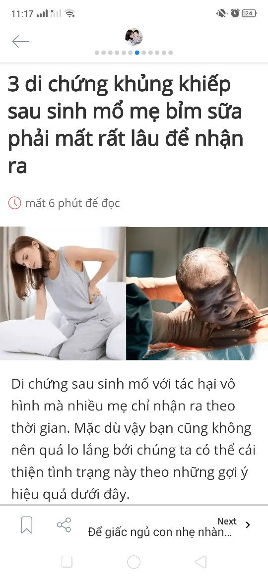 thương mẹ mổ