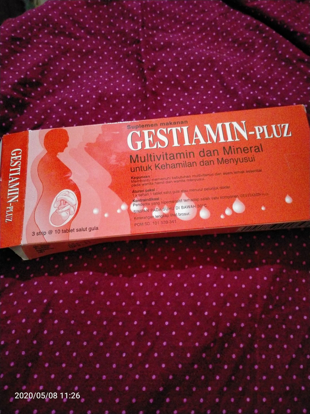 vitamin dan susu hamil