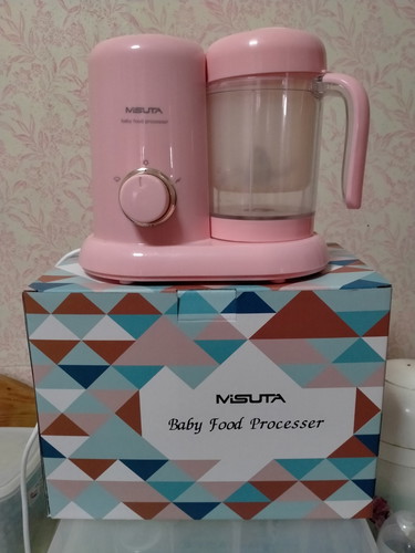 ส่งต่อเครื่อง นึ่ง ปั่นอาหาร สำหรับลูกน้อย ยี่ห้อ Misuta 800ขาท ไม่รวมส่ง