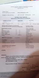Ultrasound result