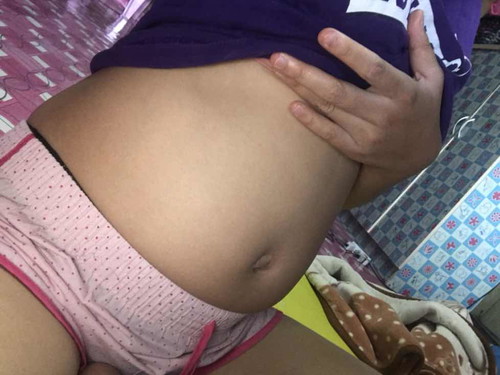 พึ่งเข้า6เดือนท้องที่2