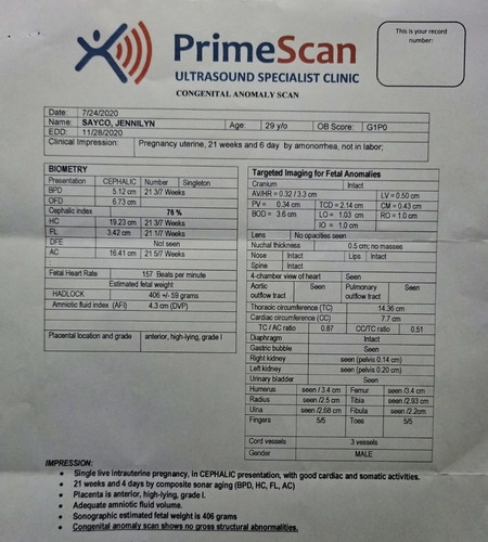 CAS result