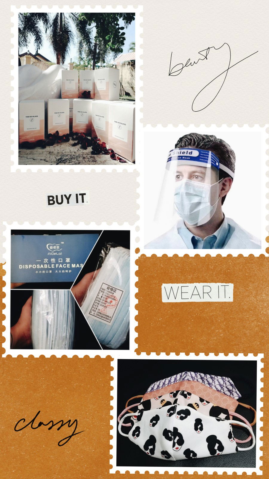 The Go Glass Resurfacing Set, Face Shields & Face Masks 😊