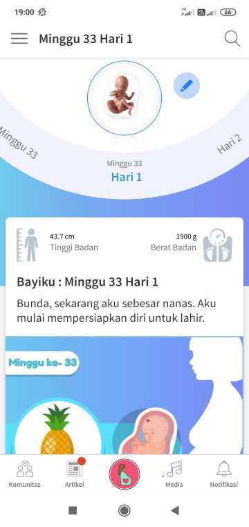 Brt janin maaih kecil