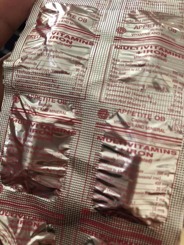Appetite OB vitamins