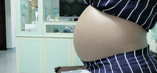 35 W 1 D น้องหนักประมาณ 2500 แล้วค่ะ กำหนดคลอด 21 สิงหาคมจร้า