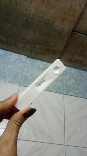 ทำไมถึงตรวจแล้วขึ้นขีดเดียวคะ