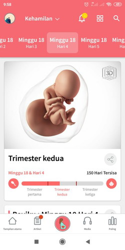 udah 18 Minggu tapi kok kedutannya masih jarang?