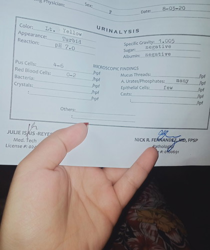 Urinalysis