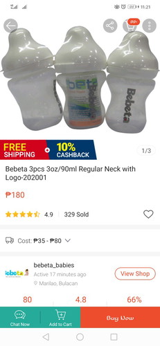 Bottlemilk for pumped breastmilk