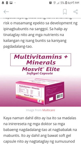 multivitamins