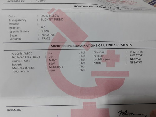 May uti po ba ko nito? Wala po kasi sinabe dun sa labtest.