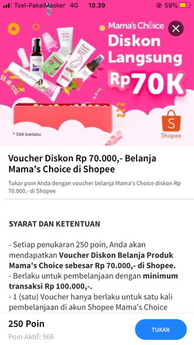 Tukar poin