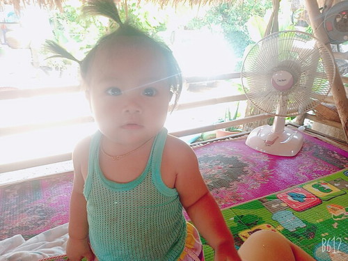 ตอนนี้เจ้าหมูอ้วนเป็นหวัดค่ะดูดนมตอนกลางคืนลำบากหน่อย
