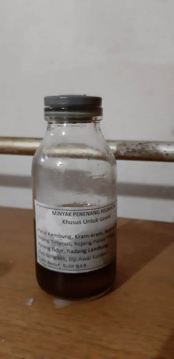 Minyak gosok, homemade bukan pabrikan