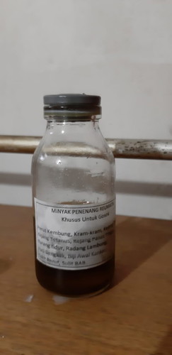 Minyak gosok, homemade bukan pabrikan