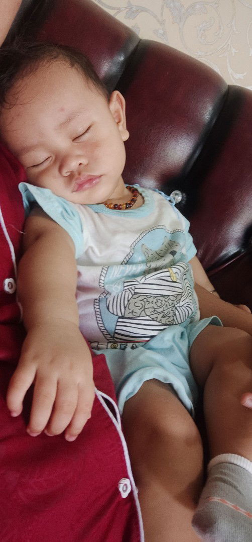 batuk + demam tinggi