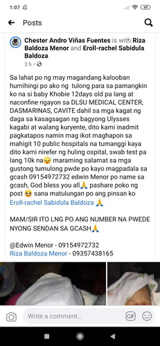 Sana po matulungan si baby..