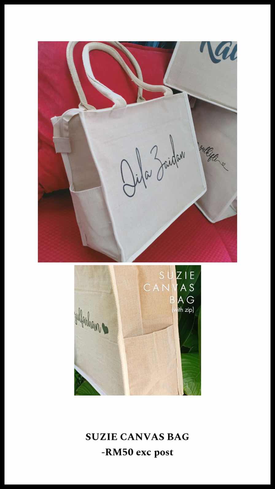 SUZIE CANVAS BAG