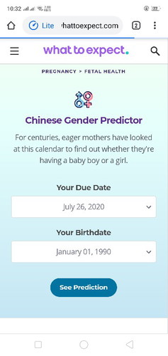 chinese gender prediction