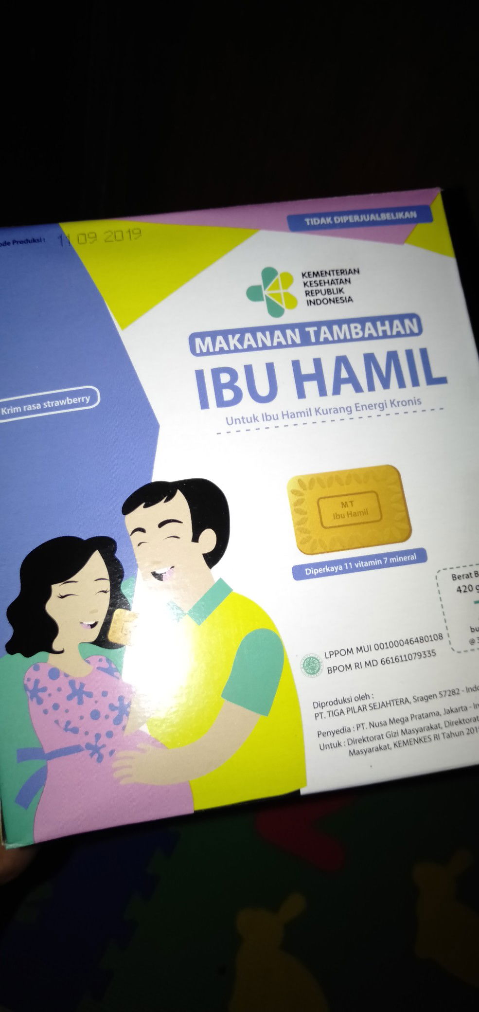 Makanan tambahan ibu hamil
