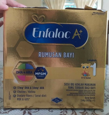 Let go susu enfalac A+ step 1