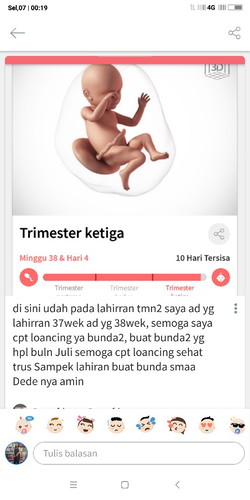 menunggu kelahiran buah hati