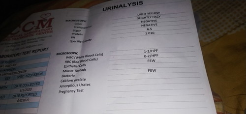 Urinalysis