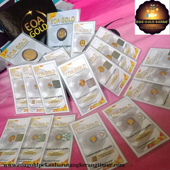Emas Logam Mulia Eoa Gold Kecil Mini