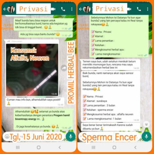 yuk program hamil bisa chat wa 0895632191434