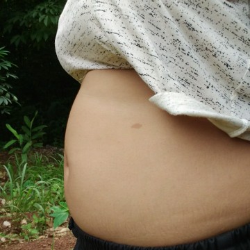 ท้องหรือไขมัน