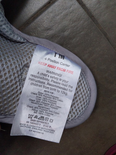 dijual gendongan Mothercare