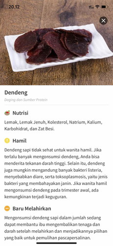 Apakah Ibu Hamil tidak boleh makan dendeng sapi ?