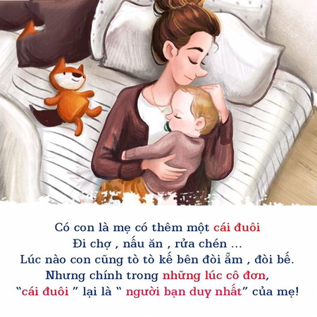 Cái đuôi của mẹ