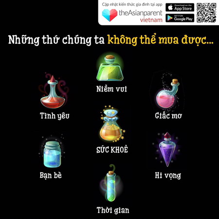 Những thứ chúng ta không thể mua được...