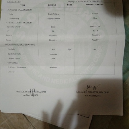 lab result