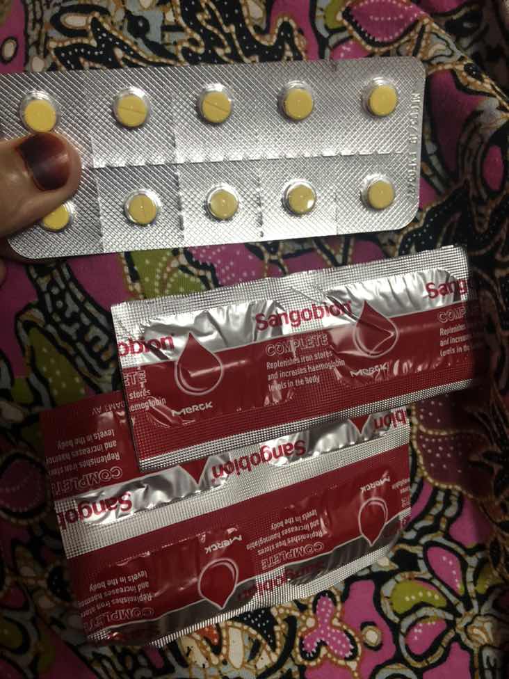 Folic acid & iron tablet