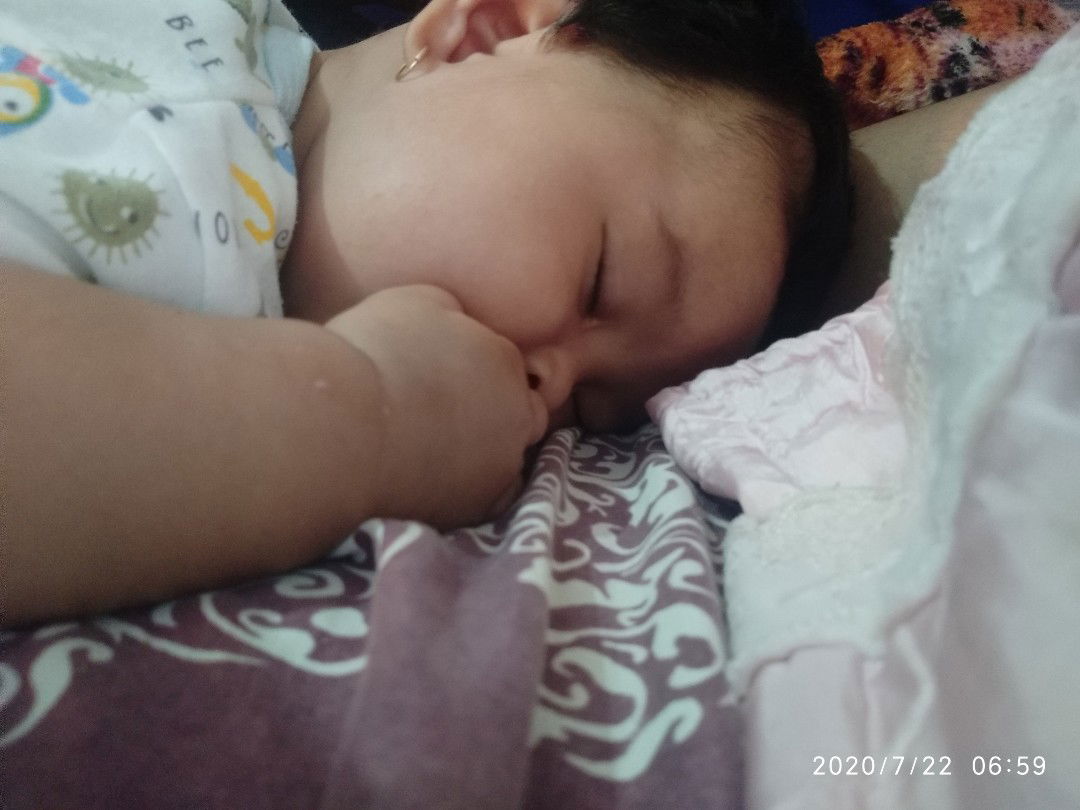 bayaha egak ank tidur tengkurep 😔