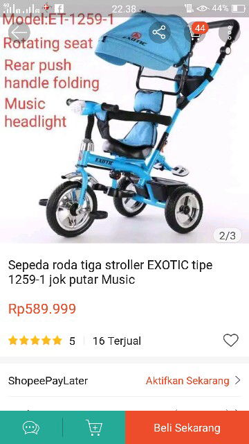 Sepeda stroller