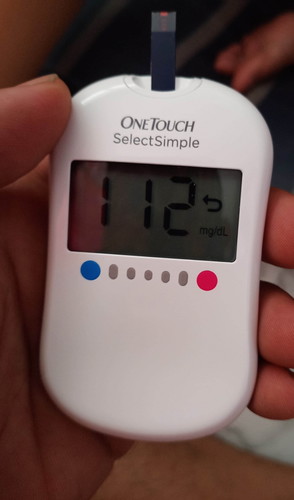 glucometer results