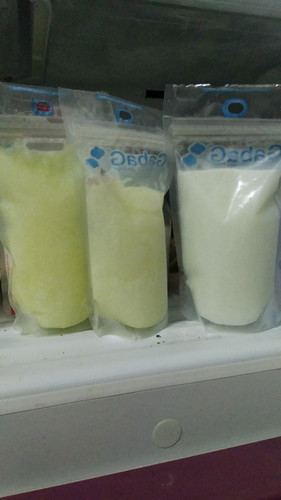 Warna susu asip beda