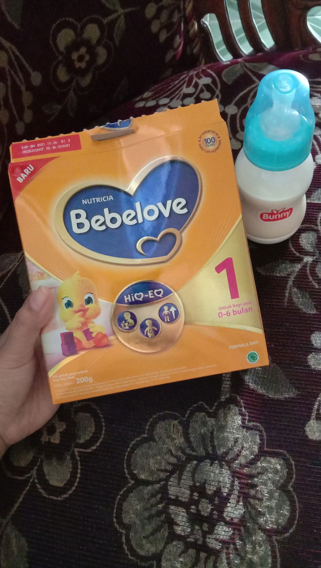 susu bebelove 0-6bln
