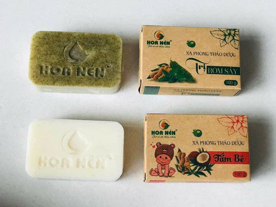 xà bông thảo dược